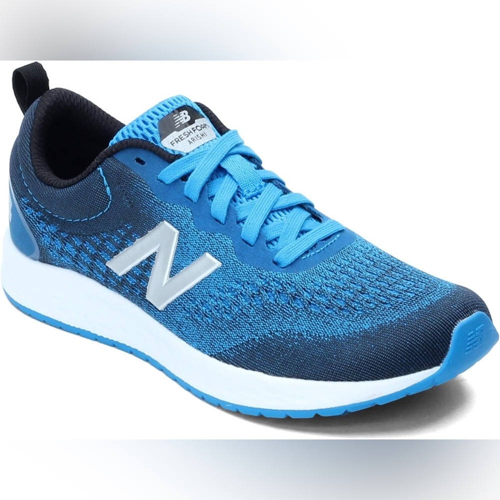New Balance Kids Sneakers in Blue and Silver